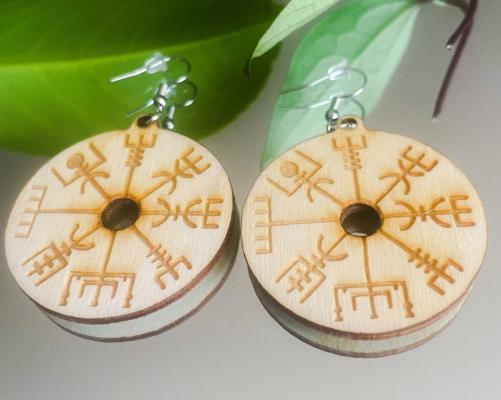 Wooden Aztec Inspired