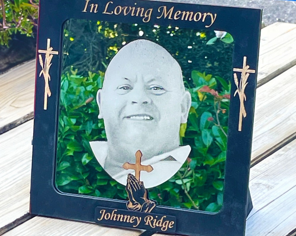 Personalised Photo Memorial Frame