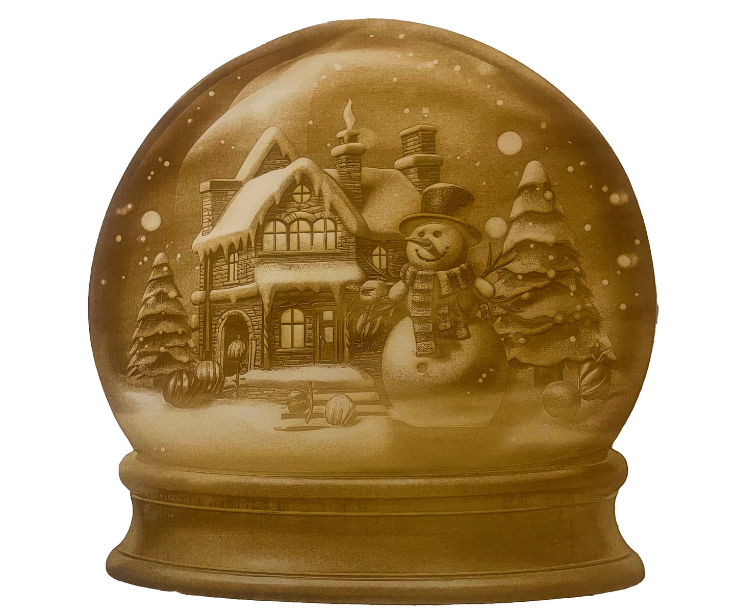Snowman Scene