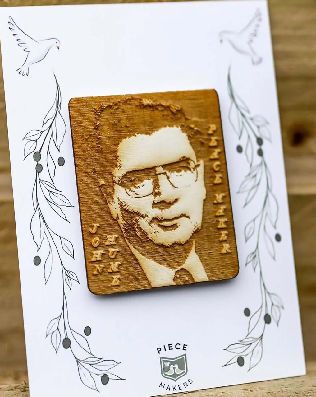 John Hume Fridge Magnet