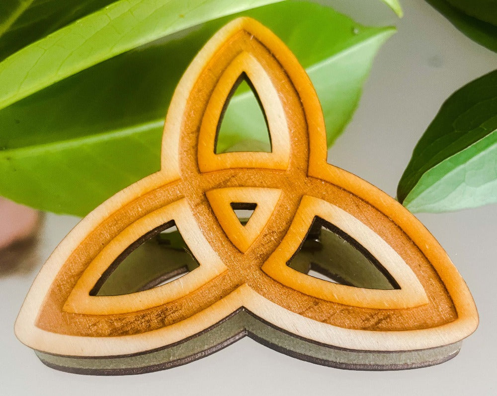 Wooden Trinity Knot
