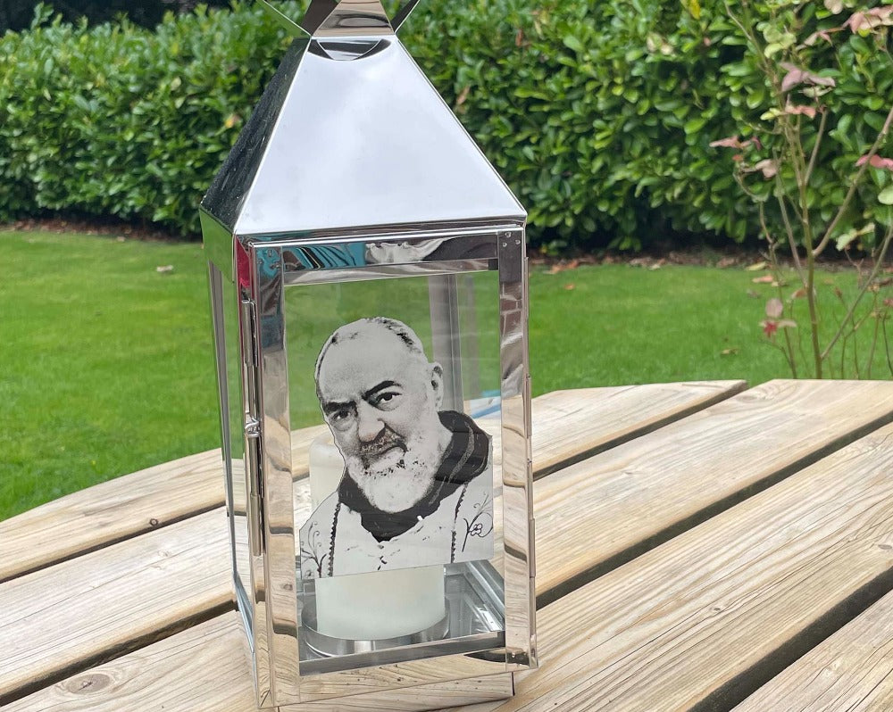 Personalised Glass Memorial Lantern