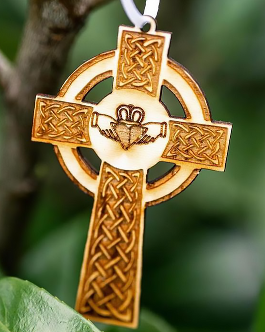 Celtic Claddagh Cross